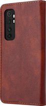 ShieldCase Xiaomi Mi Note 10 Lite wallet case - bruin