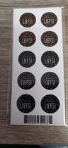 Hilset Creative - Sluitsticker - Zomaar Iets Liefs! - 2.5cm (50 stuks)