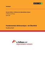 Fundamentale Aktienanalyse - Ein Uberblick