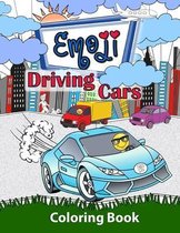 Emoji Driving Cars Coloring Book