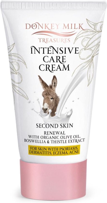 Pharmaid Donkey Milk Treasures Intensive Care Boswellia Second Skin 100ml | Geavanceerde Vernieuwingscrème voor Alle Huidtypes"