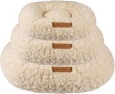 M-pets Hondenkussen Rond 90 Cm Pluche Beige