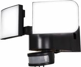 Light Zone LED schijnwerper met zonnenenergie - Geïntegreerde bewegingsmelder met schemersensor -  Bereik van 12 meter