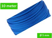 DELTAFIX nylon koord | 10 meter | Ø 5 mm | blauw