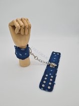 Kinky Secrets Denim Handboeien Voor Gevangenis / Slave Roleplay