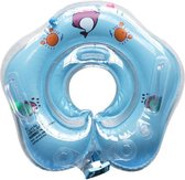 Pasgeboren nek veiligheid zwemring, opblaasbare kussens drijvend zwembad - a [hemelsblauw]