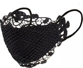 Mondmasker Kant Zwart - Lace -- Classy - Stijlvol - Chique - ParaTotaal®