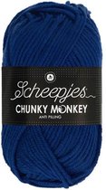 Scheepjes Chunky Monkey- 1117 Royal Blue 5x100gr