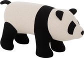 J-Line Panda Baby Katoen Zwart/Wit Large