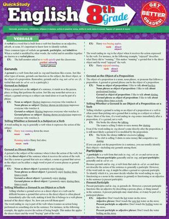 English, 8th Grade - cover