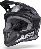JUST1 J18 MIPS Pulsar Grijs Camo Zwart XXL