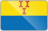 Vlag gemeente Barneveld - 150 x 225 cm - Polyester