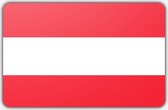 Oostenrijkse vlag - 150 x 225 cm - Polyester