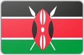 Vlag Kenia - 70 x 100 cm - Polyester