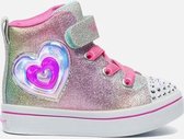 Skechers Twi-Lites Lil Starry Gem sneakers zilver - Maat 21