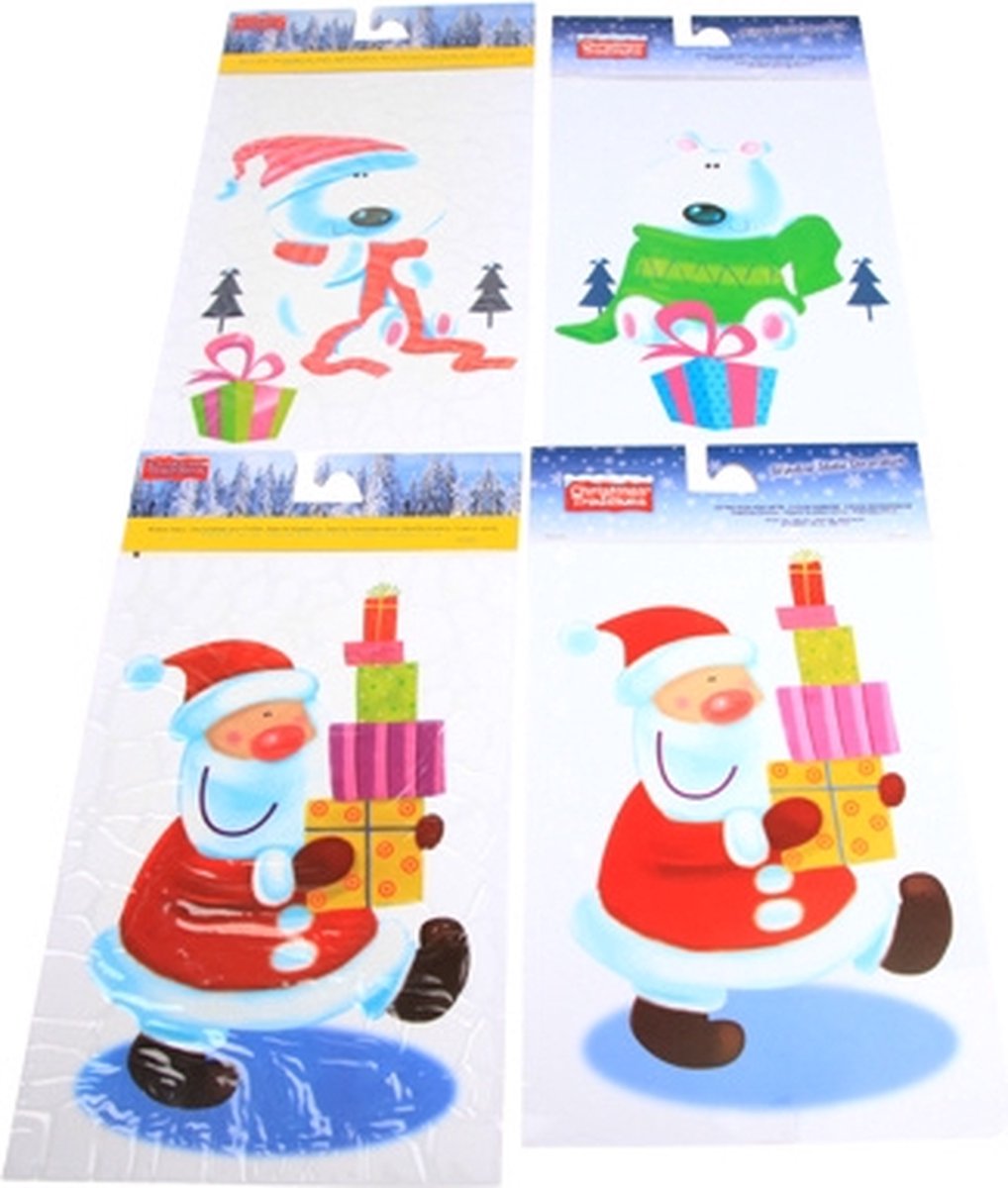 Goodmark Kerst Raamdecoratie 17x25cm