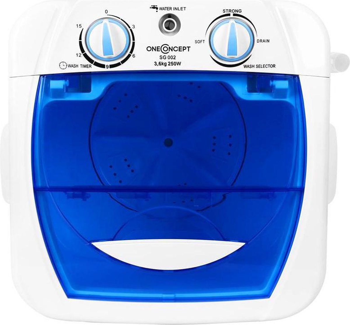 oneConcept SG002 Mini lave-linge pour 2,8 kg - puissance de lavage 250W - 2  programmes... | bol.com