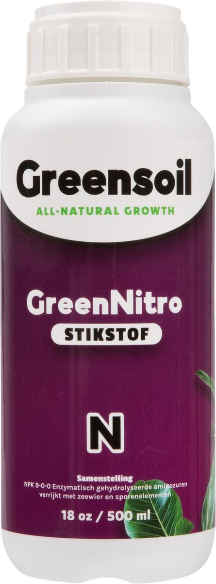 Greensoil - GreenNitro - Stikstof - 500 ml