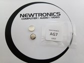 Newtronics AG7/LR926/LR57/SR927W/395 knoopcel batterij - Set van 2 stuks