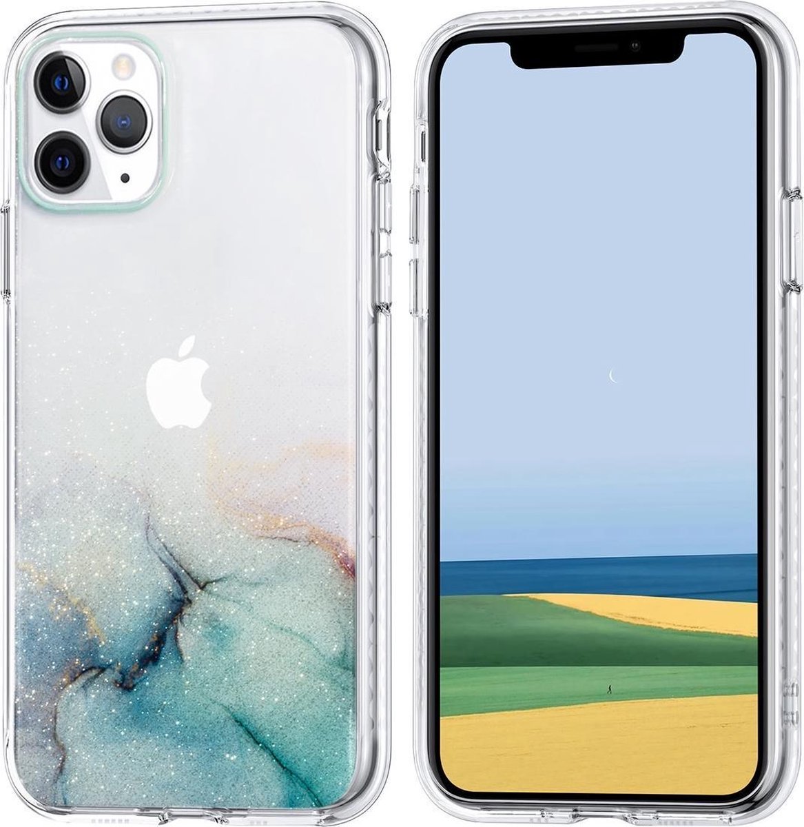 Apple iPhone 11 Pro TPU Backcover hoesje - Transparant Print