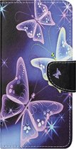 Magic vlinder agenda book case hoesje Telefoonhoesje geschikt voor Samsung Galaxy A32 4G