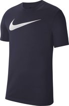 Nike Nike Park20 Dry Sportshirt - Maat S  - Mannen - navy - wit