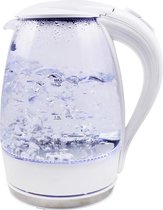 Waterkoker - Aigi Adena - LED Verlichting - 1.7 Liter - 2200 Watt - Wit - Glas - BES LED