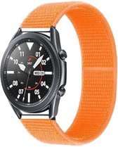 Oranje Nylon Bandje voor 20mm Smartwatches