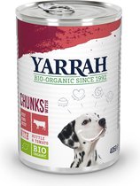 Yarrah Biologische Hondenvoer - Brandnetel & Tomaat - Honden natvoer - 2 x 405 g