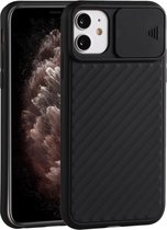 GSMNed – iPhone 12 Mini Zwart – hoogwaardig siliconen Case Zwart – iPhone 12 Mini Zwart – hoesje voor iPhone Zwart – shockproof – camera bescherming
