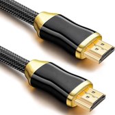 HDMI 2.0 kabel | Premium high speed | 4K (60 Hz) | Full HD 1080p | Ethernet | 3D | ARC | Male naar male | Geschikt voor TV - DVD - Laptop - PC - Beamer - Monitor | 2 meter | Allteq