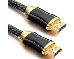 HDMI 2.0 kabel | Premium high speed | 4K (60 Hz) | Full HD 1080p | Ethernet | 3D | ARC | Male naar male | Geschikt voor TV - DVD - Laptop - PC - Beamer - Monitor | 2 meter | Allteq