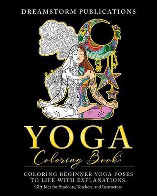 Yoga Coloring Book - cover