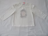 Noukie's , meisje, t-shirt lange mouw , creme, today... , 2 jaar 92