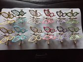 Zaza-Haaraccessoires meisjes- gekleurde-vlinder.