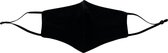 YOSMO - Zijden Mondkapje - kleur zwart - 100% moerbei zijde - niet medisch - herbruikbaar
