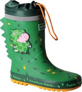 Regatta - Regenlaarzen voor kinderen - Peppa Pig Puddle - Dino groen - maat 28EU