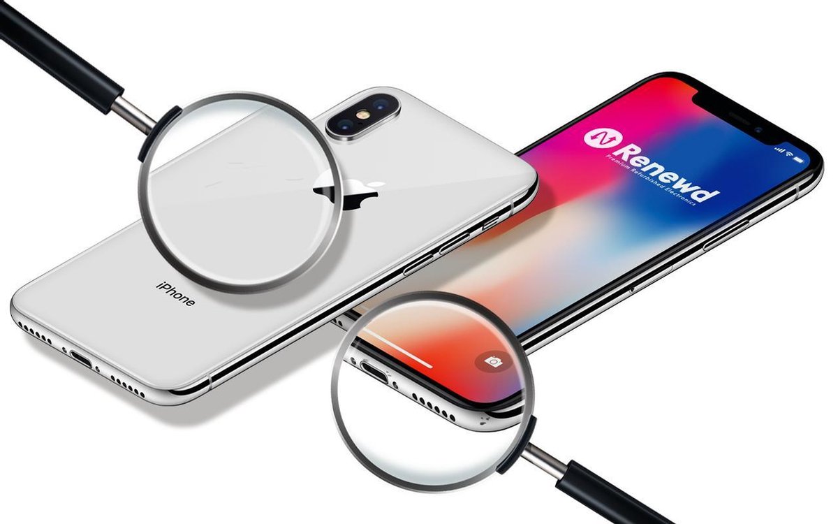 Apple Iphone X Refurbished Door Renewd A Grade Zo Goed Als Nieuw 64gb Spacegrijs Bol Com