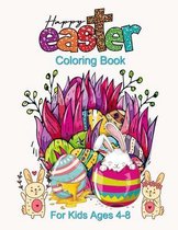Easter Coloring Book Kids Ages 4-8: Easter Egg Coloring Book For Kids, Easter Egg Mandala Coloring Book