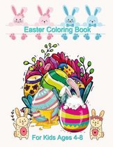 Easter Coloring Book Kids Ages 4-8: Easter Egg Coloring Book For Kids, Easter Egg Mandala Coloring Book