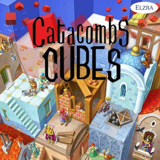 Boek: Catacomb Cubes - Bordspel - Engels, geschreven door Elzra Corp