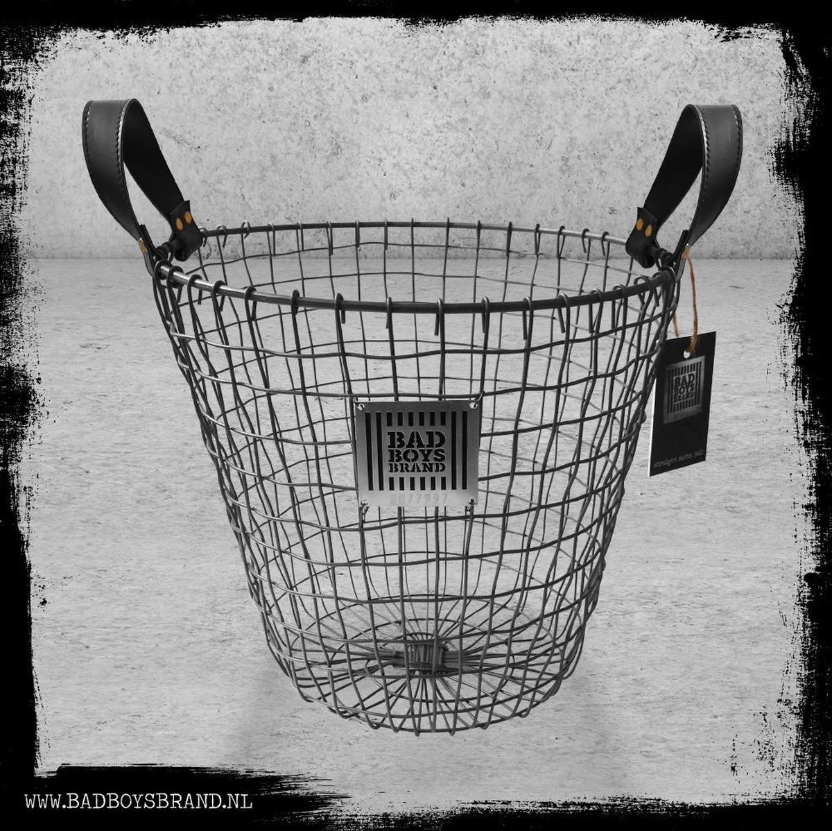 BadBoysBrand - Metal Basket - Mand - Metaal