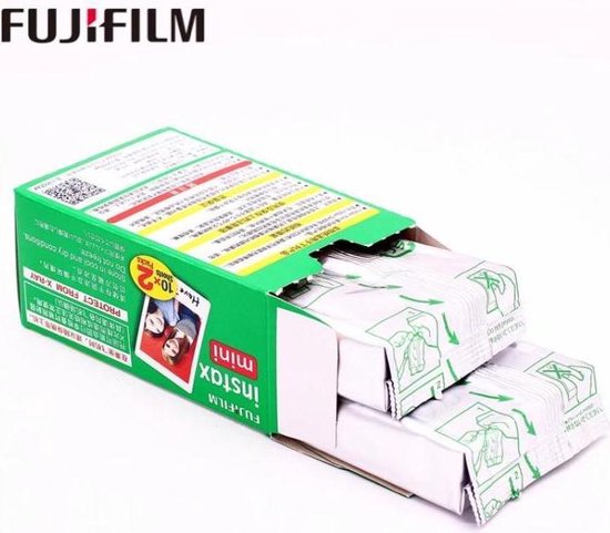Fujifilm Instax Mini Film - Instant Fotopapier - Wit - 2 x 10 stuks