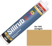 Soudal Silirub Color – kit - siliconekit – montagekit - kit -– RAL 1002 – Zandgeel – 119643