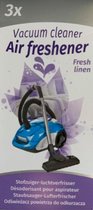 Air freshener - Stofzuigerzakje - Stofzuiger luchtverfrisser - Geur fresh linen - 3 stuks - Geurzakjes - Verfrisser - Luchtje.