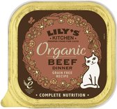 Lily's Kitchen Cat Organic Beef Pate - 19X85 GR