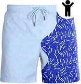 SEA'SONS - Zwembroek Jongens - Kleurveranderend - Sneldrogend - Blauw - Maat 146