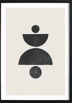 Balance Is Key Abstract Pt.4 Poster (29,7x42cm) - Wallified - Abstract - Poster - Print - Wall-Art - Woondecoratie - Kunst - Posters