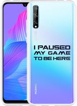 Huawei P Smart S Hoesje Paused Games Designed by Cazy