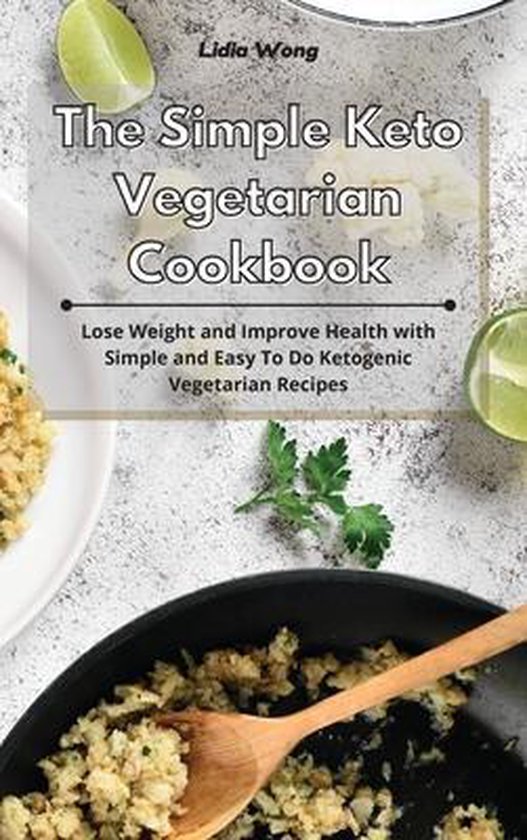The Simple Keto Vegetarian Cookbook - cover